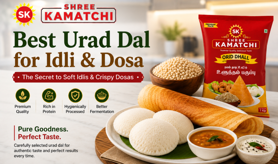 Best Urad Dal for Idli and Dosa | Premium Urad Dal Supplier | SK Dhall