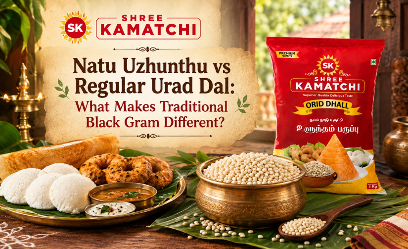 Natu Uzhunthu vs Regular Urad Dal: Key Differences